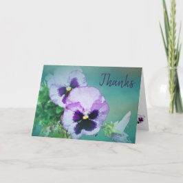 De Agradecimento cartão pansy16watercolor1-15