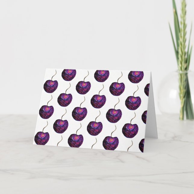 De Agradecimento Cartão para Cherry (Cherry Note Card)  (Frente)