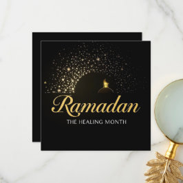 De Agradecimento Cartão Personalizado do Feriado Ramadan Kareem