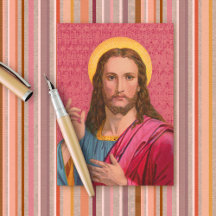 Cartão Religioso Jesus Nosso Salvador