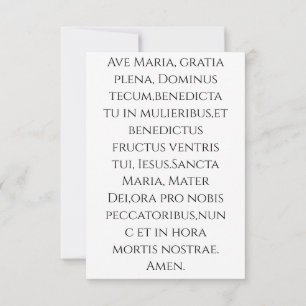 De Agradecimento Cartão Sagrado da Virgem Maria Ortodoxa Ave Mari
