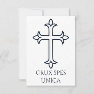 De Agradecimento Cartão Santo Cruz Latina Pater Noster