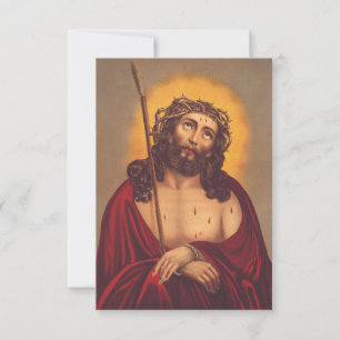 De Agradecimento Cartão Santo do Homem das Dores