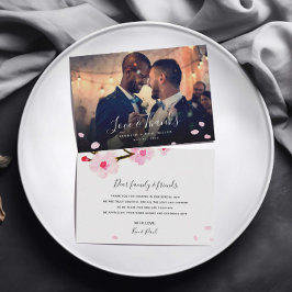 De Agradecimento Cherry Blossom Obrigado Cartão com fotos