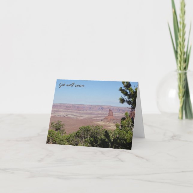 De Agradecimento Consiga um cartão em breve - Canyonlands (Frente)