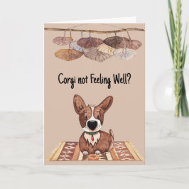 De Agradecimento Corgi recebe um bom cartão em breve