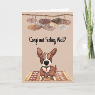 De Agradecimento Corgi recebe um bom cartão em breve