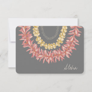 De Agradecimento Dia da Lei - Dove, Cartão Aloha Personalizado