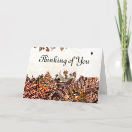 DE AGRADECIMENTO DIA DO SOL DOCE! :) CARTÃO "PENSANDO EM VOCÊ" 5 X 