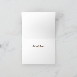 De Agradecimento DIVERTIDO CHICKEN Obtenha logo o cartão dobrado