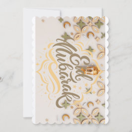 De Agradecimento Eid Mubarak > Cartão Eid