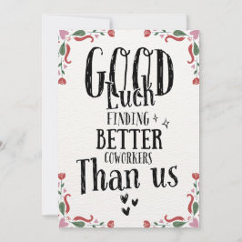 De Agradecimento Engraçado deixar um cartão para homens mulheres, h