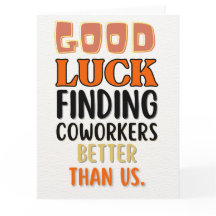 Engraçado deixar um cartão para homens mulheres, h