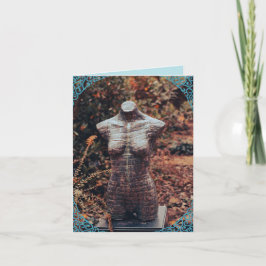 De Agradecimento Estátua feminina do Cartão Saudável