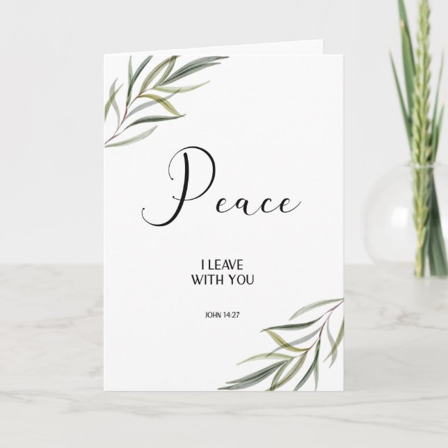 De Agradecimento Folheto Bíblia Verso Obrigado Cartão dobrado (Frente)