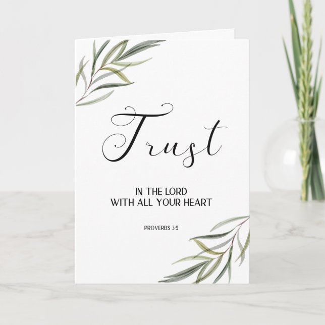 De Agradecimento Folheto Bíblia Verso Obrigado Cartão dobrado (Frente)