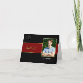 De Agradecimento Graduação Obrigado Cartão com fotos