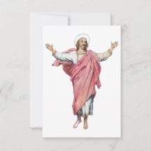 Ícone do Senhor Ressuscitado Cartão Santo