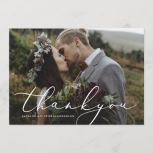 De Agradecimento No obrigado do amor você cartão com fotos