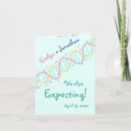 De Agradecimento O DNA do Pastel que esperamos é um Cartão com foto