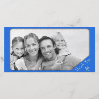 De Agradecimento Obrigado cartão com fotos