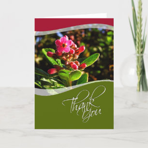 De Agradecimento Obrigado Cartão Flor