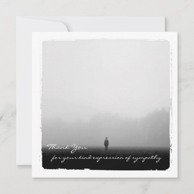 De Agradecimento Obrigado da simpatia você cartão com fotos liso (Frente)