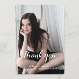 De Agradecimento Obrigado do doce 16 você cartão azul