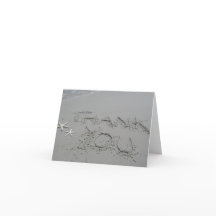 Obrigado… pelo mar - cartão