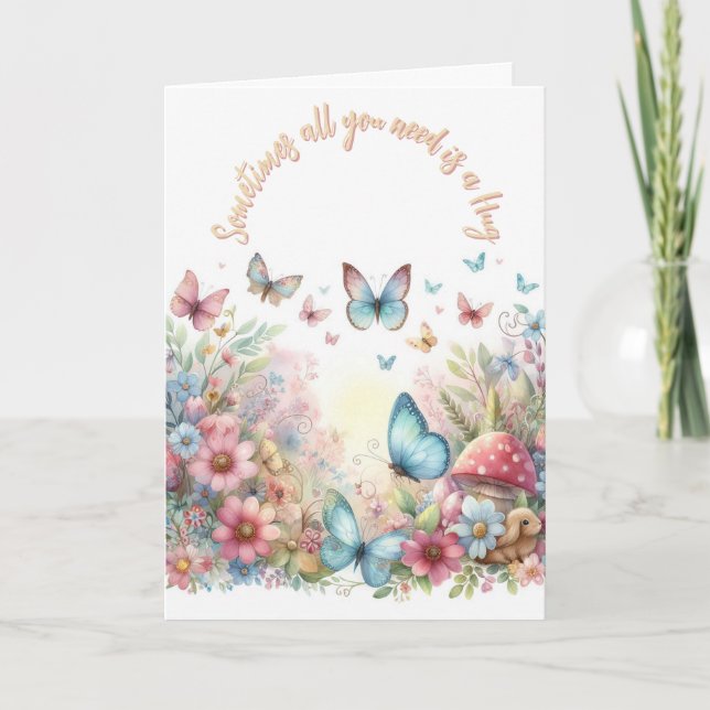 De Agradecimento Obter um Cartão Bem Saudável (Frente)