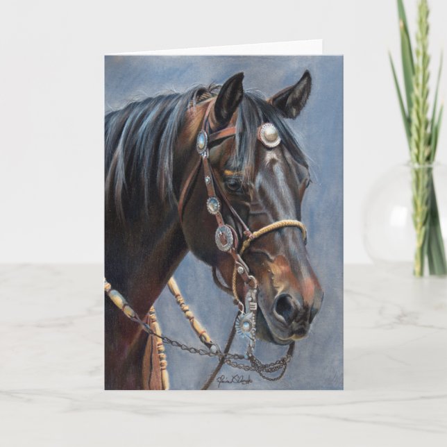 De Agradecimento Orgulho do Cartão Vaquero (Frente)