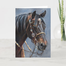 De Agradecimento Orgulho do Cartão Vaquero