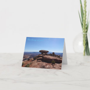 De Agradecimento Pensando no seu cartão - Canyonlands
