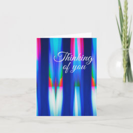 De Agradecimento Pensando no seu cartão dobrado por Jo Images