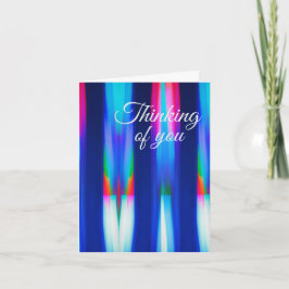 De Agradecimento Pensando no seu cartão dobrado por Jo Images