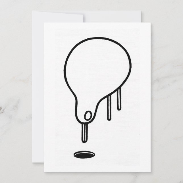 De Agradecimento Pouco cartão da arte do Gazer do furo (Frente)