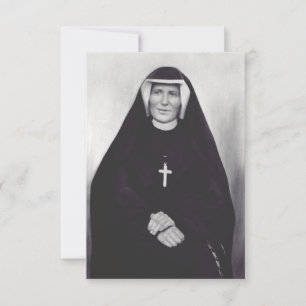 De Agradecimento Santo Faustina Kowalska Cartão Santo da Divina Mis