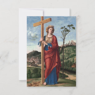 De Agradecimento Santo Helena Golgota Descoberta Cartão Sagrado