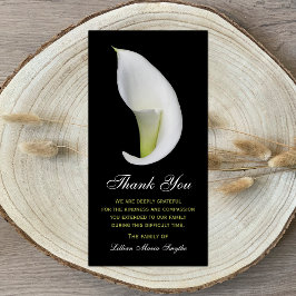 De Agradecimento Simpatia Memorial Obrigado Cartão com fotos - Lily