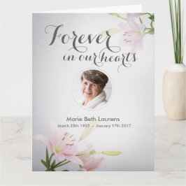 De Agradecimento Simpatia Memorial Obrigado Nota Cartão com Foto