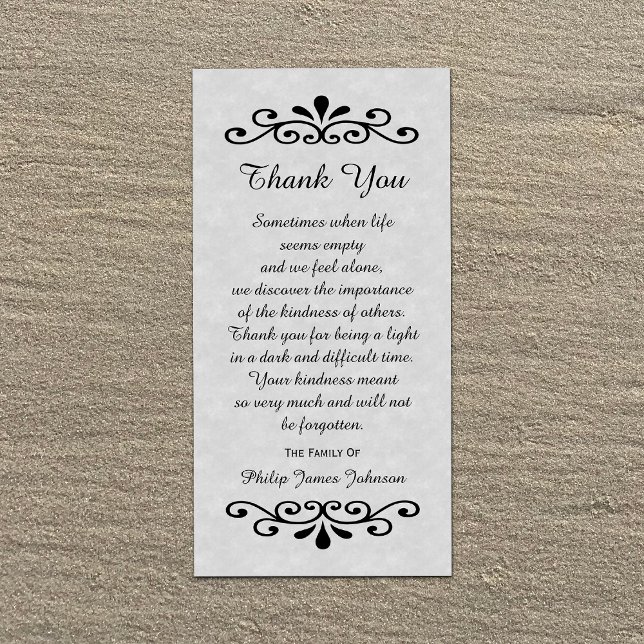 De Agradecimento Simpatia Obrigado Cartão com fotos Pergaminho Olha (Criador carregado)