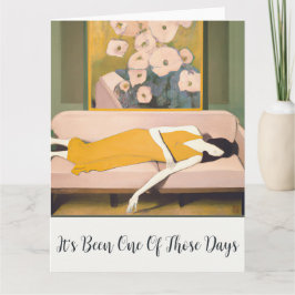 De Agradecimento Um Desses Dias - Grande Cartão