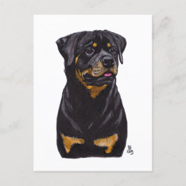 De Anúncio Cartão postal do Doggust 2019 Rotweiller