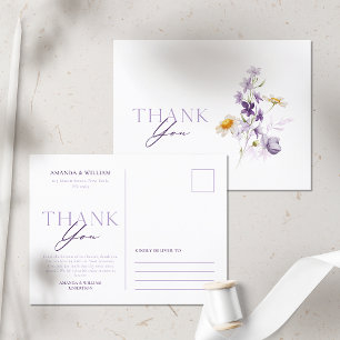 De Anúncio Cartão postal floral elegante