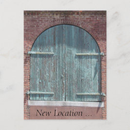 De Anúncio Cartão postal - Porta do Armazém
