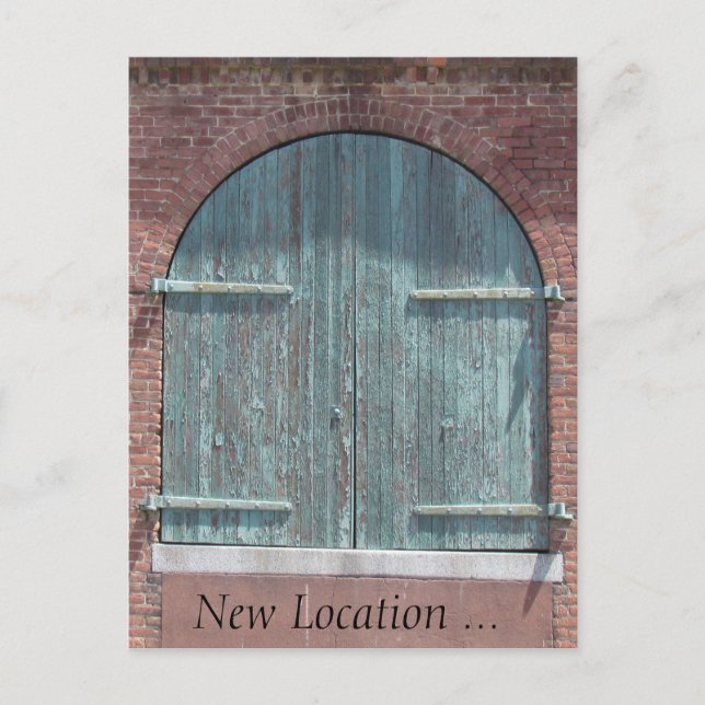 De Anúncio Cartão postal - Porta do Armazém (Frente)