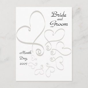 De Anúncio KRW Hearts Salve o Dia do Cartão Postal Personaliz