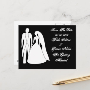 De Anúncio Salvar Cartão Postal da Data do Casamento