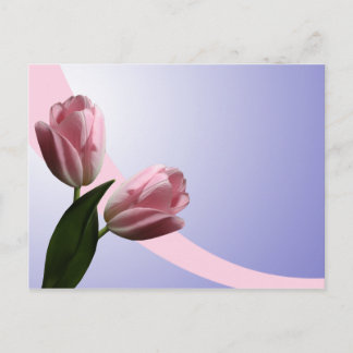 De Anúncio Tulipas da Primavera Salve o Cartão Postal da Data
