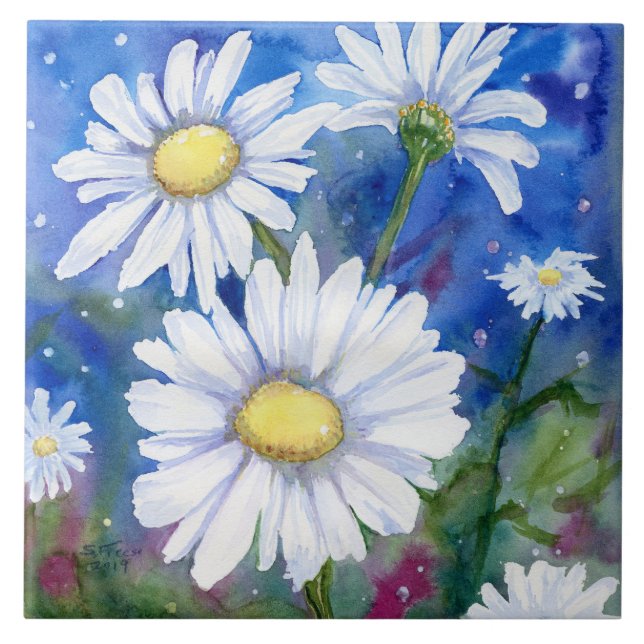 De "azulejo decorativo do acento Shastas e de (Frente)